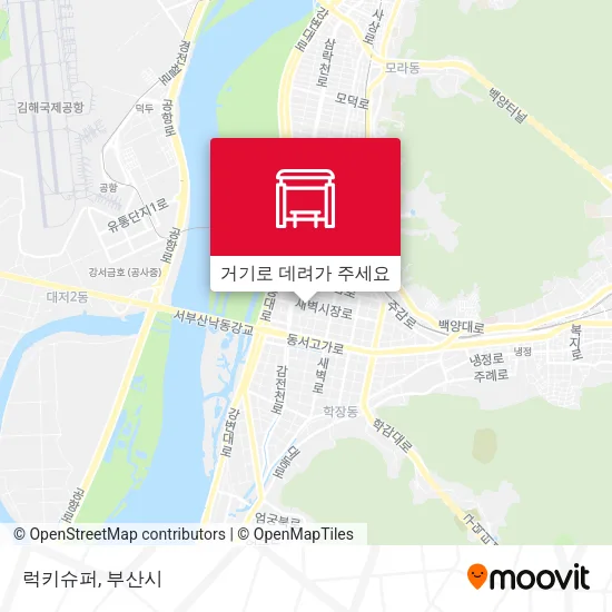 럭키슈퍼 지도