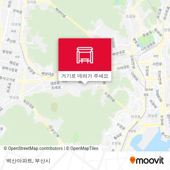 벽산아파트 지도