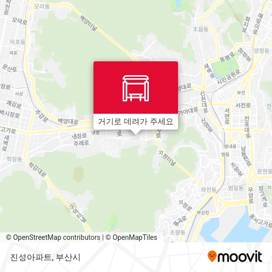 진성아파트 지도