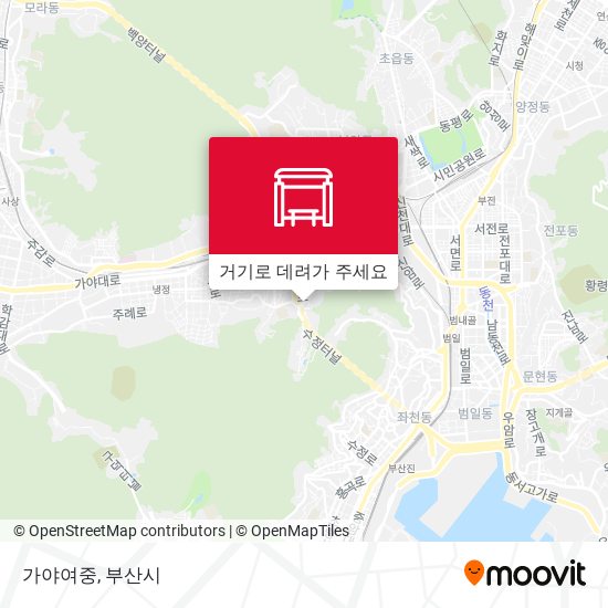 가야여중 지도