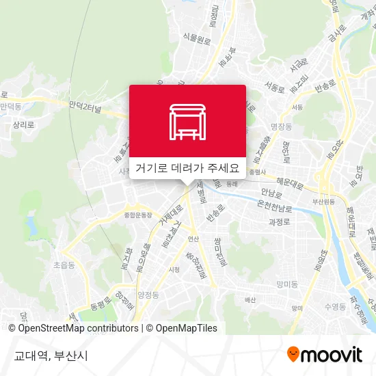교대역 지도