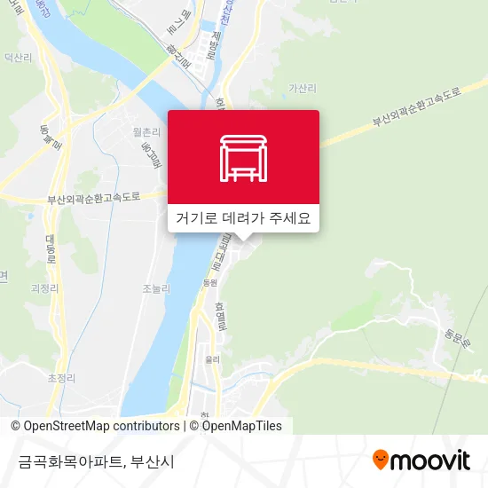금곡화목아파트 지도