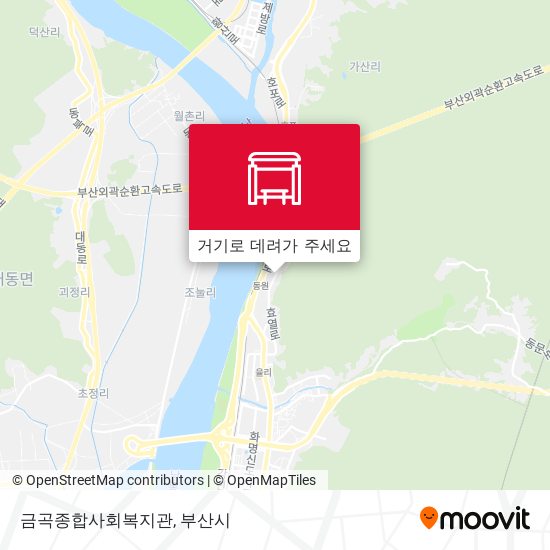 금곡종합사회복지관 지도