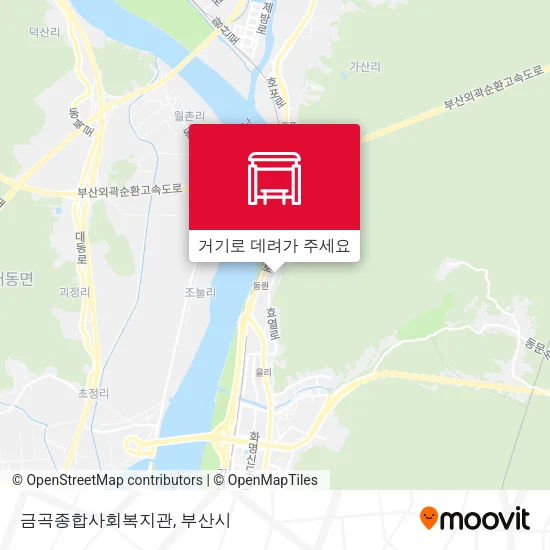 금곡종합사회복지관 지도