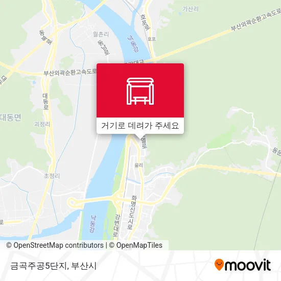 금곡주공5단지 지도