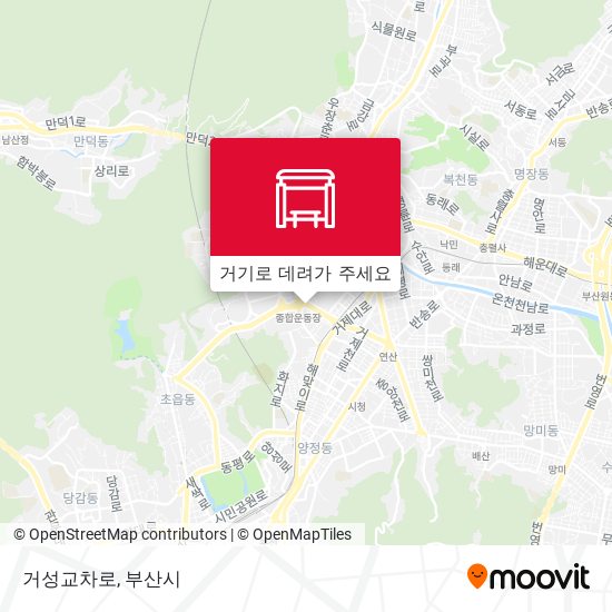 거성교차로 지도
