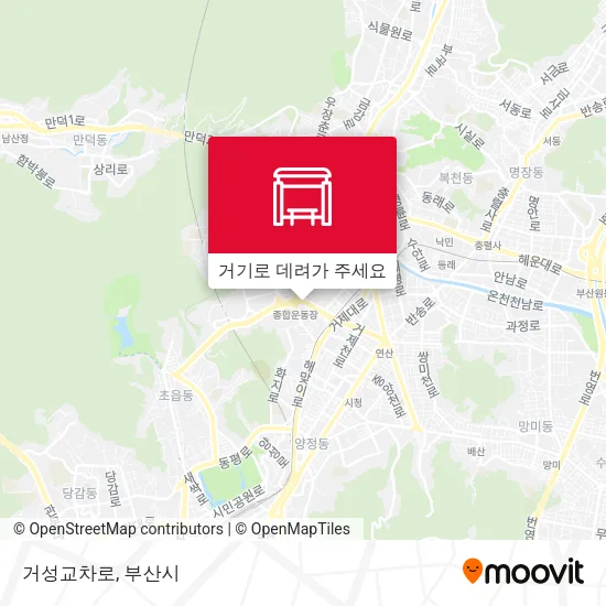 거성교차로 지도