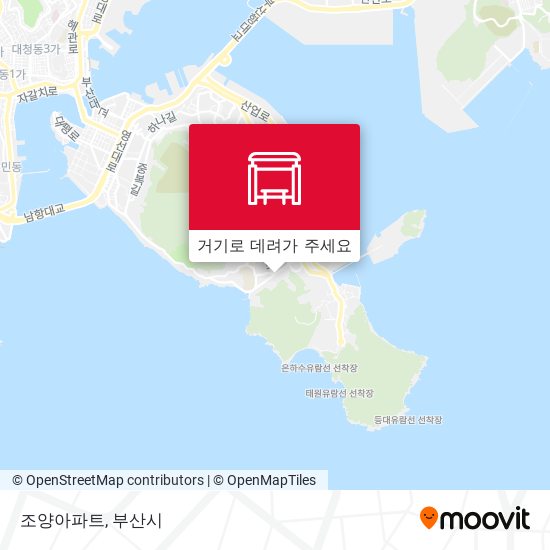 조양아파트 지도