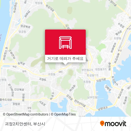 괴정2치안센터 지도