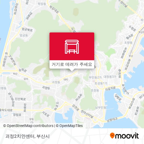 괴정2치안센터 지도