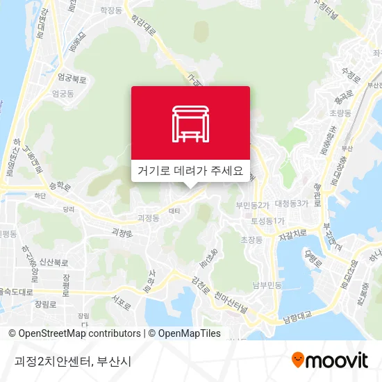 괴정2치안센터 지도