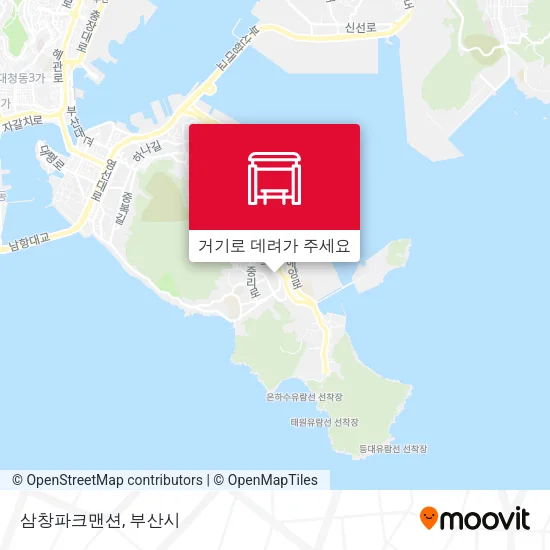 삼창파크맨션 지도
