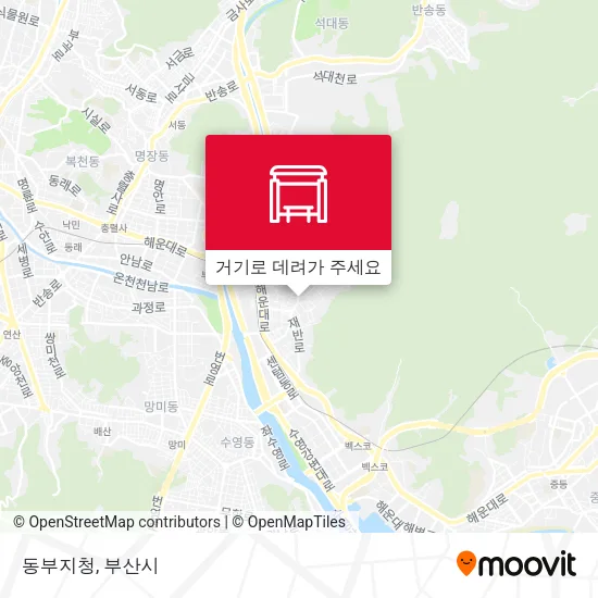 동부지청 지도