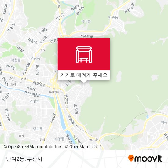 반여2동 지도