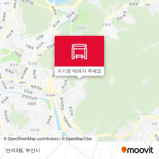 반여3동 지도