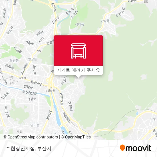 수협장산지점 지도