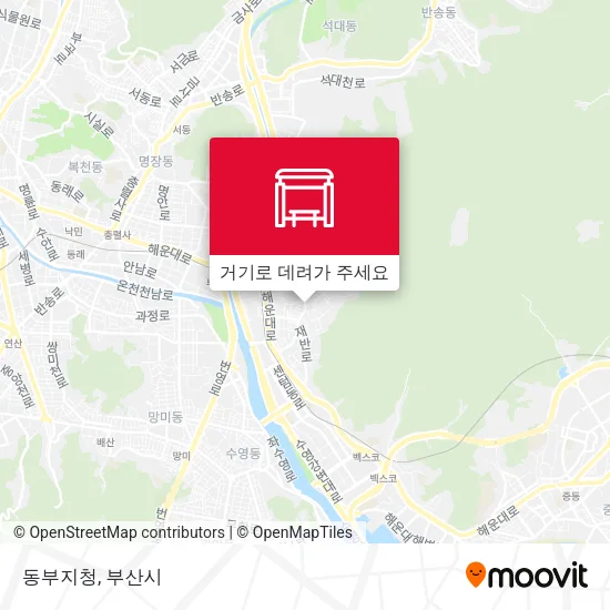 동부지청 지도