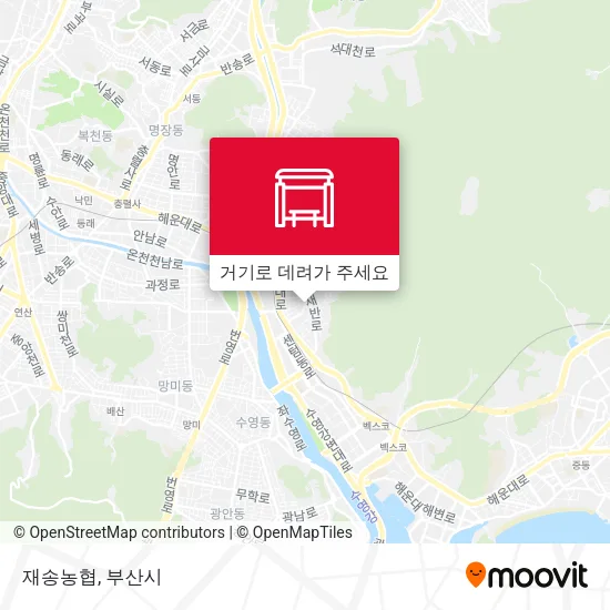 재송농협 지도