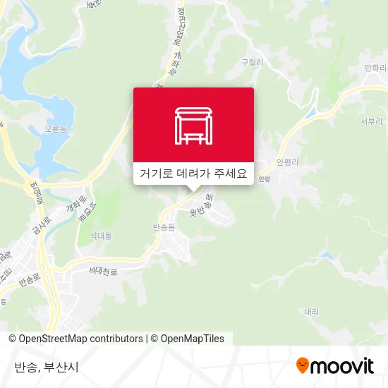 반송 지도