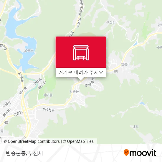 반송본동 지도