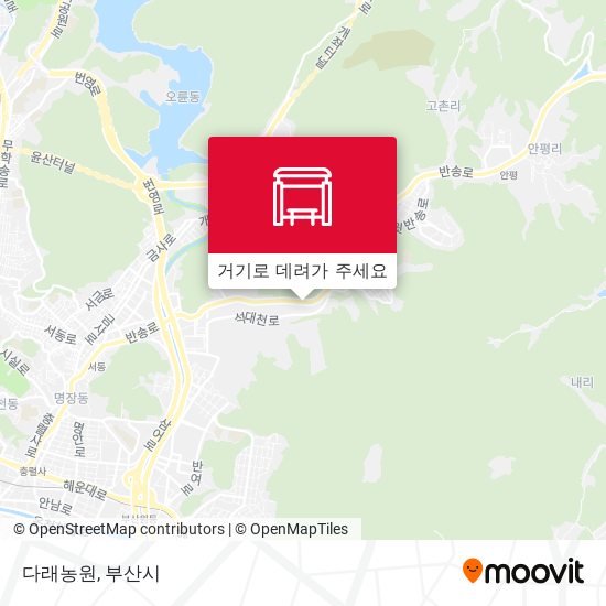 다래농원 지도