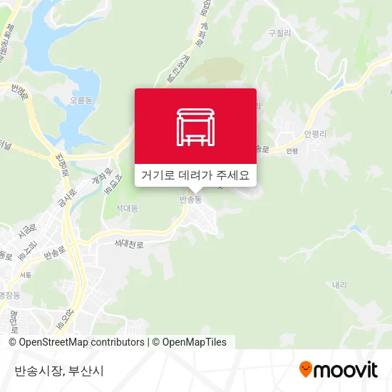 반송시장 지도