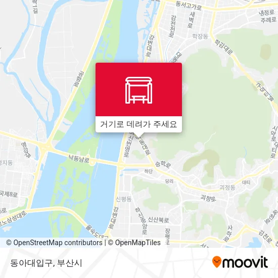 동아대입구 지도