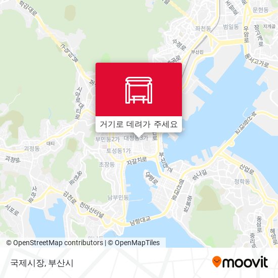 국제시장 지도