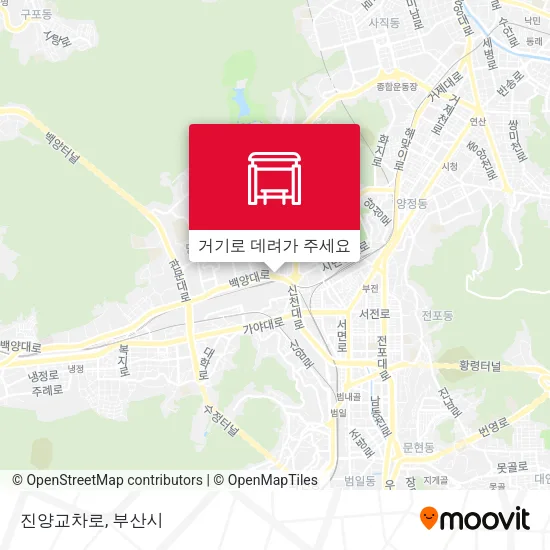 진양교차로 지도