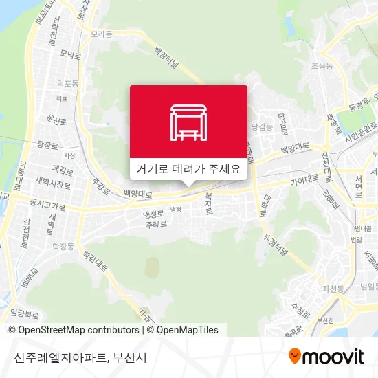 신주례엘지아파트 지도