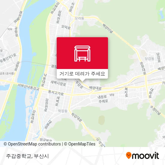 주감중학교 지도