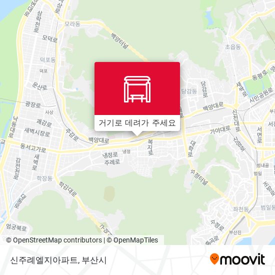 신주례엘지아파트 지도
