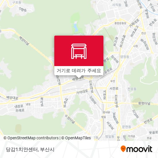 당감1치안센터 지도
