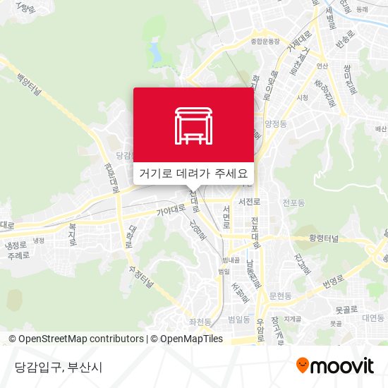 당감입구 지도