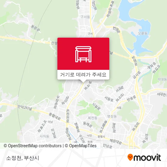 소정천 지도