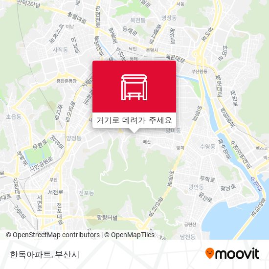 한독아파트 지도
