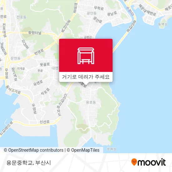 용문중학교 지도