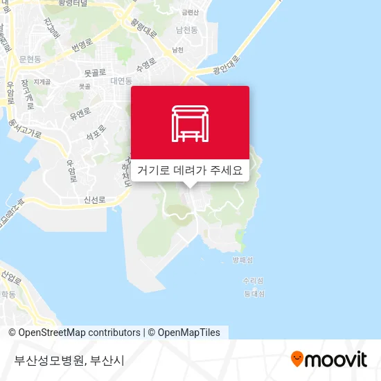 부산성모병원 지도