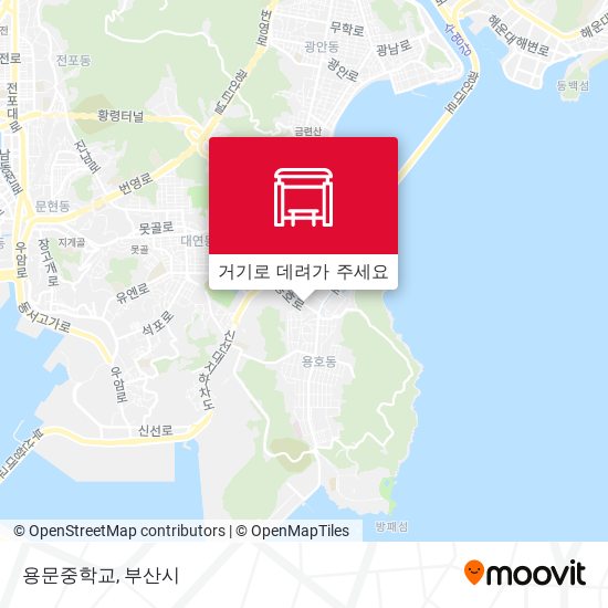 용문중학교 지도