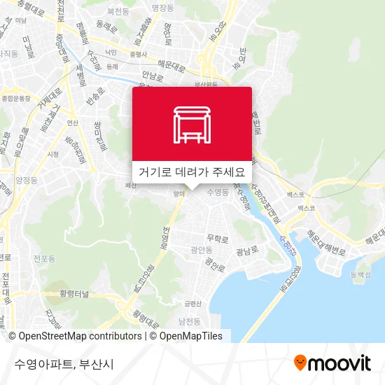 수영아파트 지도