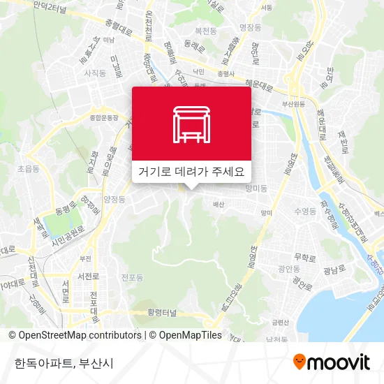 한독아파트 지도