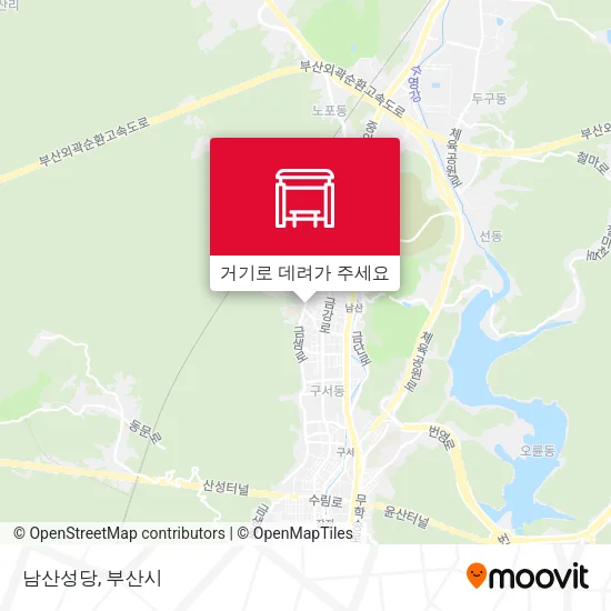 남산성당 지도