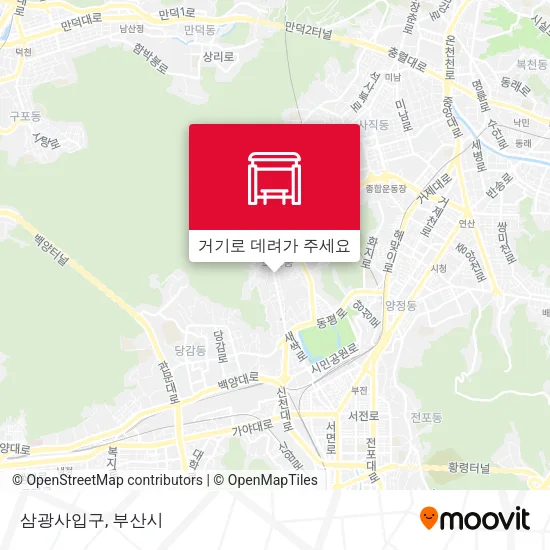 삼광사입구 지도