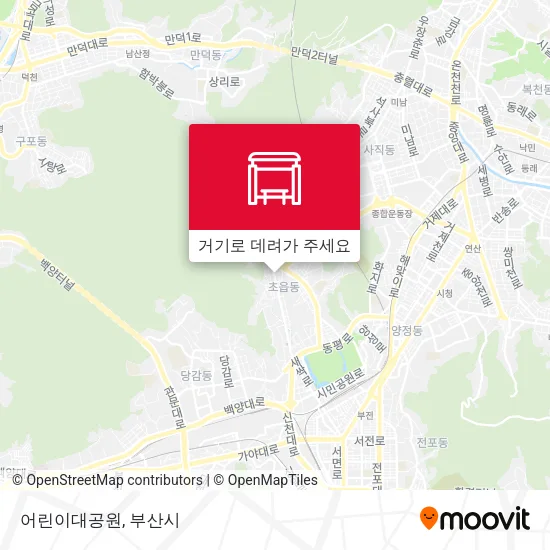 어린이대공원 지도