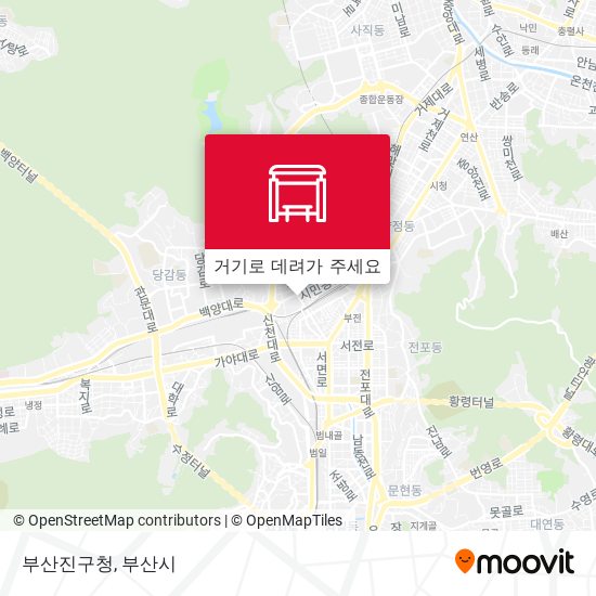 부산진구청 지도
