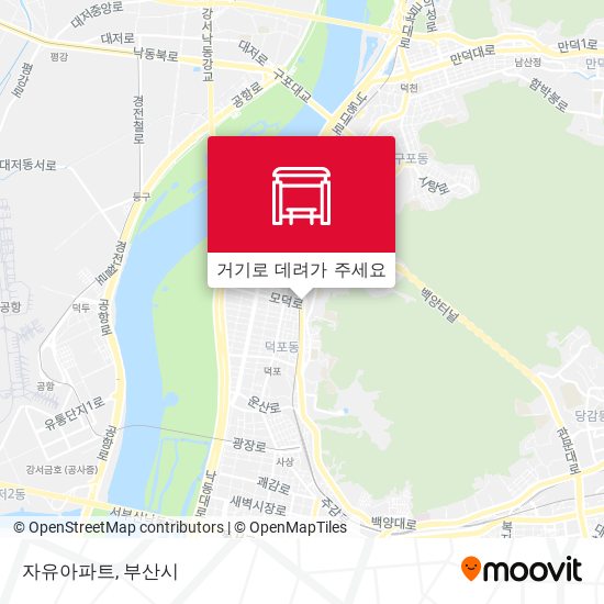 자유아파트 지도