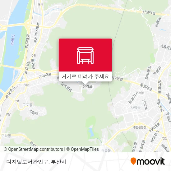 디지털도서관입구 지도