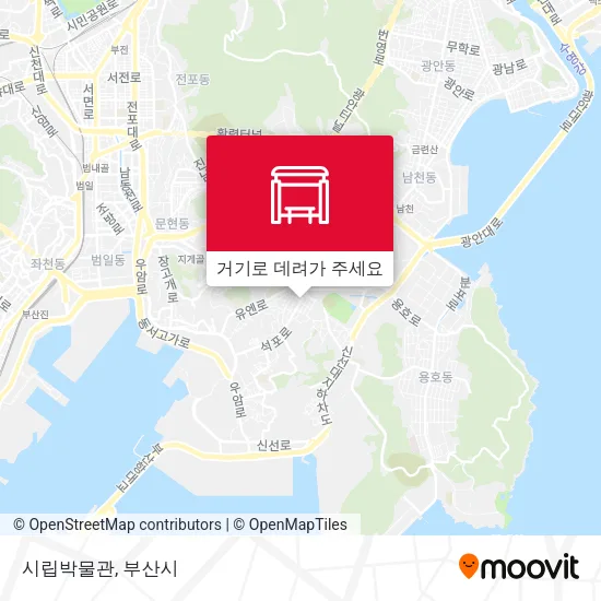 시립박물관 지도