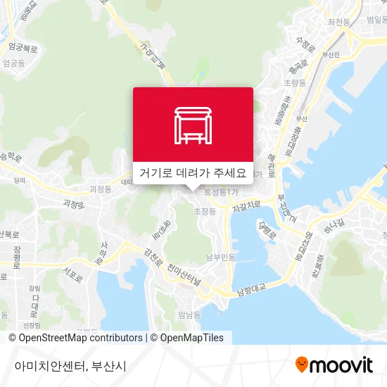아미치안센터 지도
