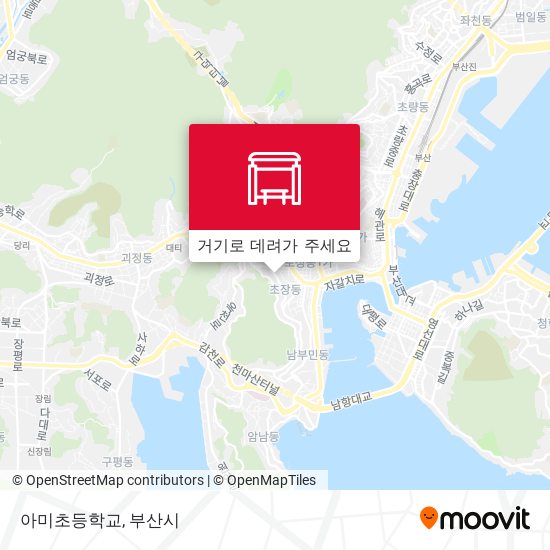 아미초등학교 지도